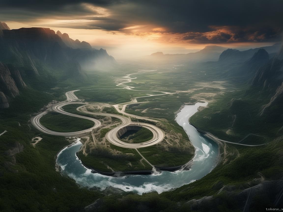 S弯溪流硬抗暴雨恢复指南：重现瀑布石景生态